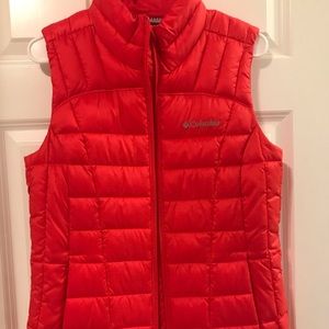 Red Columbia Sportswear Vest